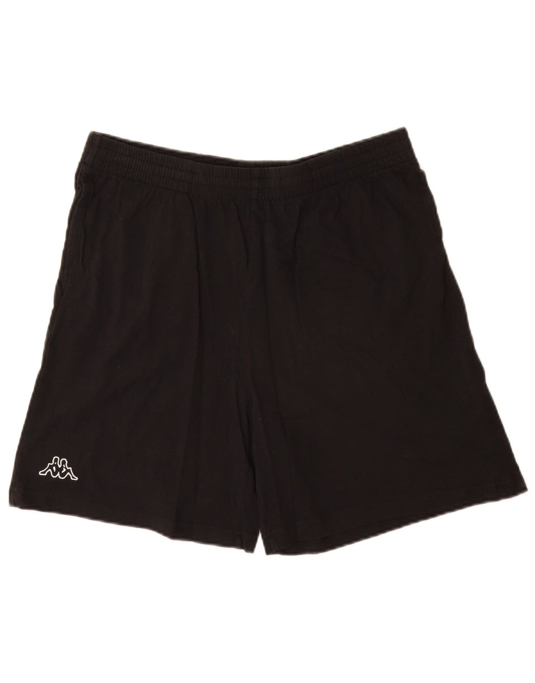 Kappa Boys Sport Shorts 13-14 Years XL Black Cotton