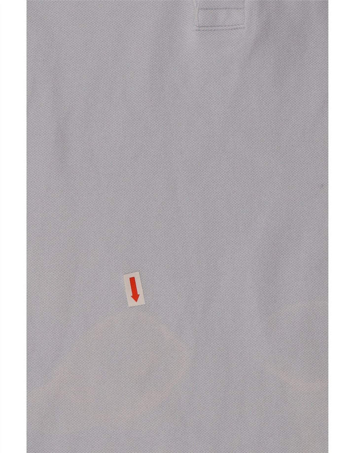 TOMMY HILFIGER Mens Regular Fit Polo Shirt Small Blue Cotton