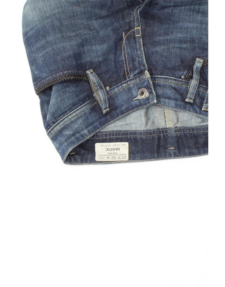 DIESEL Womens Matic Slim Jeans W26 L32 Blue Cotton Vintage Diesel and Second-Hand Diesel from Messina Hembry 