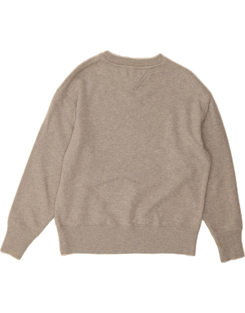 TOMMY HILFIGER Mens Sweatshirt Jumper Medium Grey Cotton Vintage Tommy Hilfiger and Second-Hand Tommy Hilfiger from Messina Hembry 