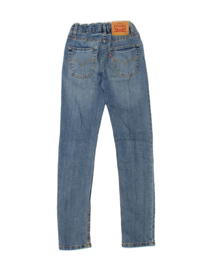 LEVI'S Girls Slim Jeans 11-12 Years W26 L27 Blue Cotton Vintage Levi's and Second-Hand Levi's from Messina Hembry 