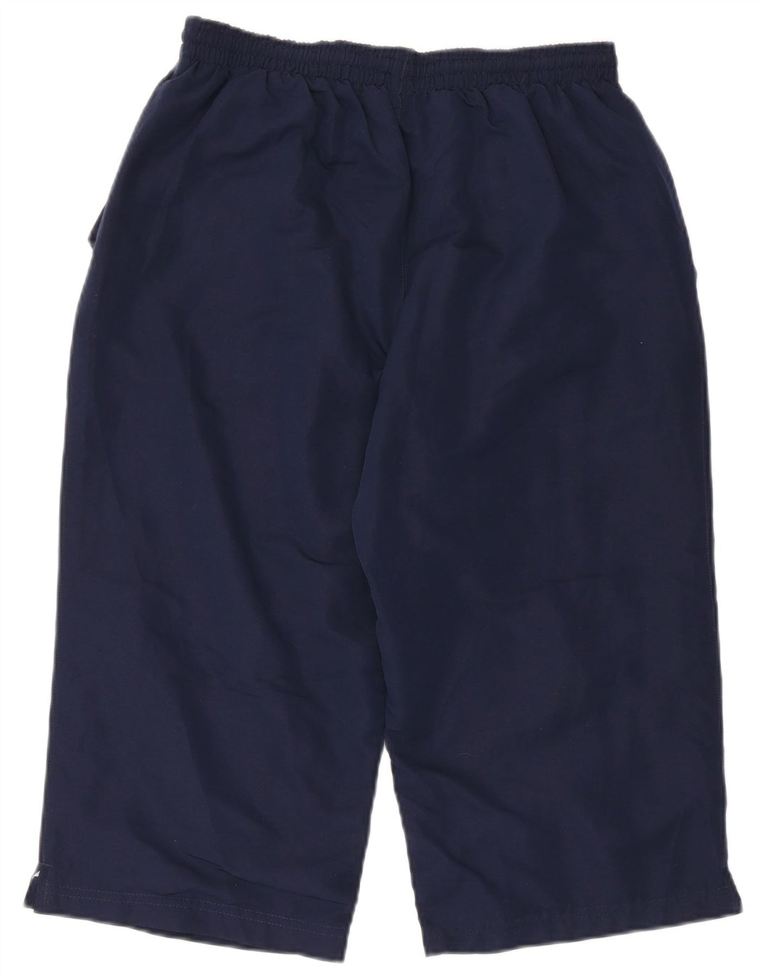 Umbro Womens Sport Shorts UK 12 Medium Navy Blue Polyester