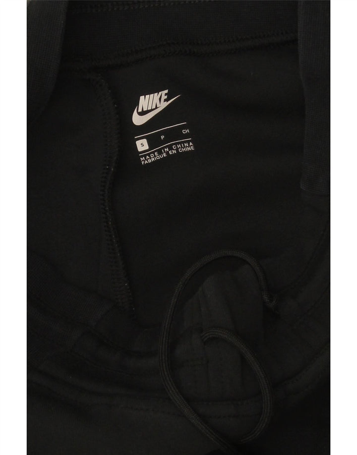Nike Mens Capri Tracksuit Trousers Small Black Colourblock Cotton
