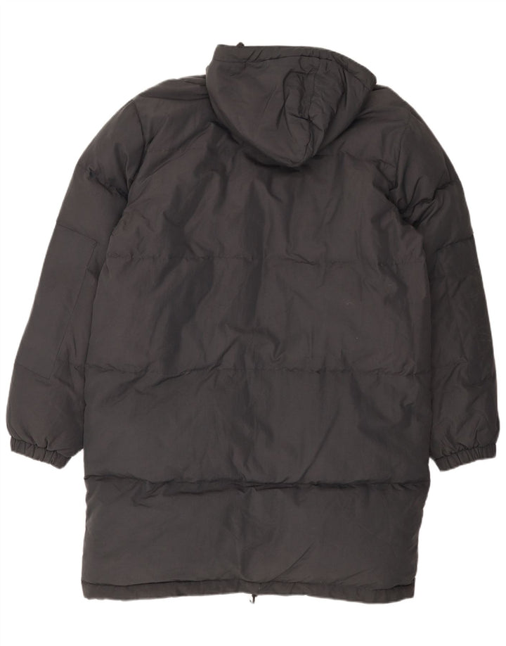 Gazzarrini Mens Hooded Padded Coat UK 42 XL Black Polyamide