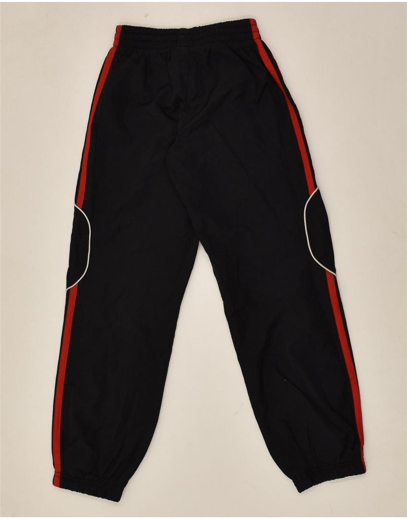 ADIDAS Boys Tracksuit Trousers Joggers 7-8 Years Black Striped Polyester | Vintage Adidas | Thrift | Second-Hand Adidas | Used Clothing | Messina Hembry 