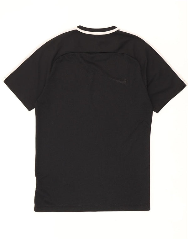Nike Mens Dri Fit T-Shirt Top Small Black Colourblock