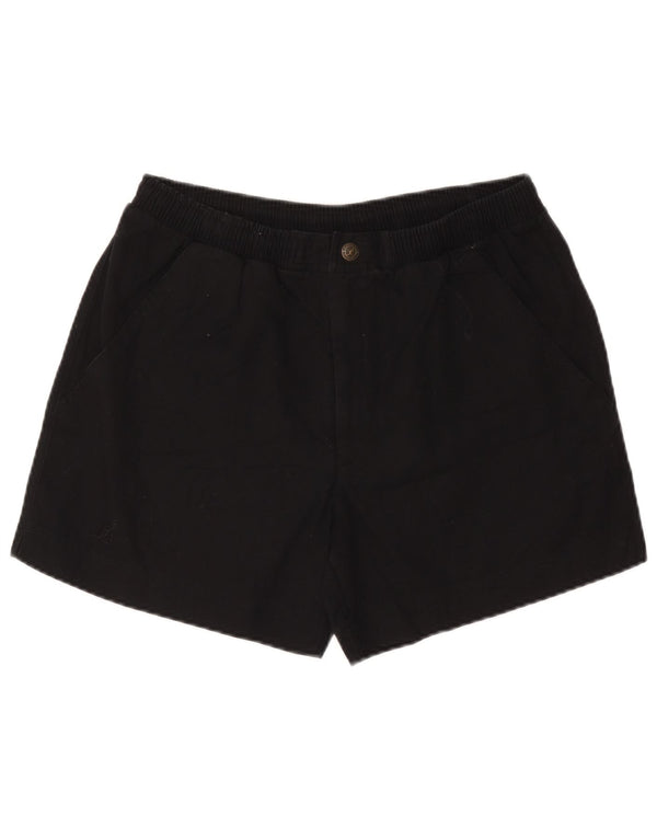 AUSTRALIAN L'ALPINA Mens Chino Shorts IT 56 3XL W46  Black Cotton
