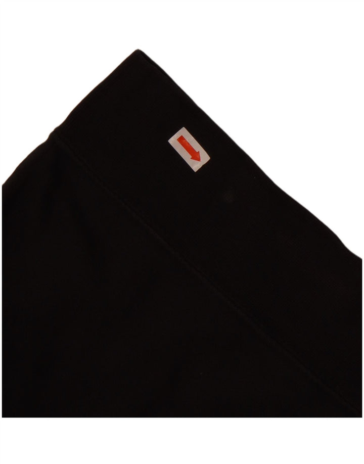 Nike Womens Oversized Sweatshirt Jumper UK 10 Small Black Cotton