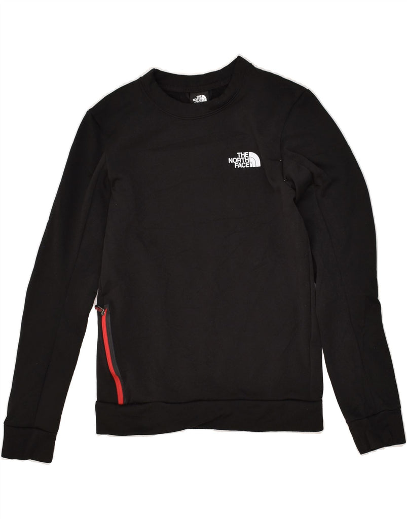 THE NORTH FACE Mens Graphic Sweatshirt Jumper XS Black | Vintage The North Face | Thrift | Second-Hand The North Face | Used Clothing | Messina Hembry 