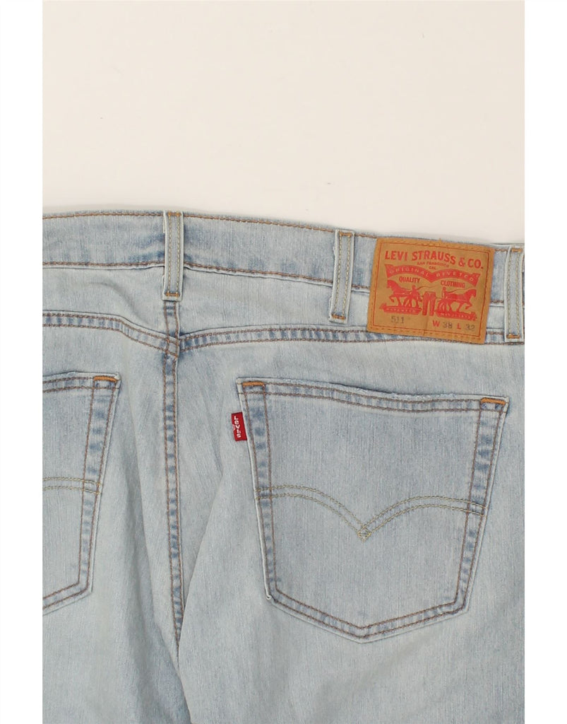 LEVI'S Mens 511 Slim Jeans W38 L32 Blue Cotton | Vintage Levi's | Thrift | Second-Hand Levi's | Used Clothing | Messina Hembry 