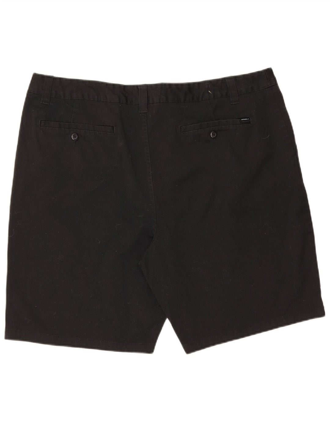 O'Neill Mens Standard Fit Chino Shorts W42 2XL Black Polyester
