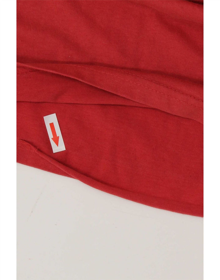 Mountain Warehouse Mens Graphic T-Shirt Top Small Red Cotton