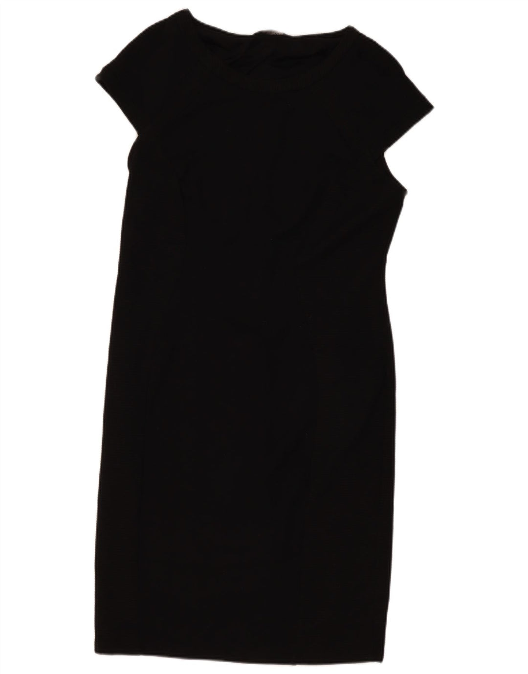 Marks & Spencer Womens Sheath Dress UK 18 XL Black Polyester