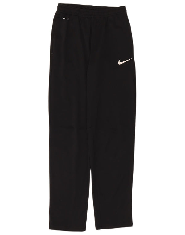 Nike Boys Dri Fit Tracksuit Trousers 13-14 Years XL  Black Polyester