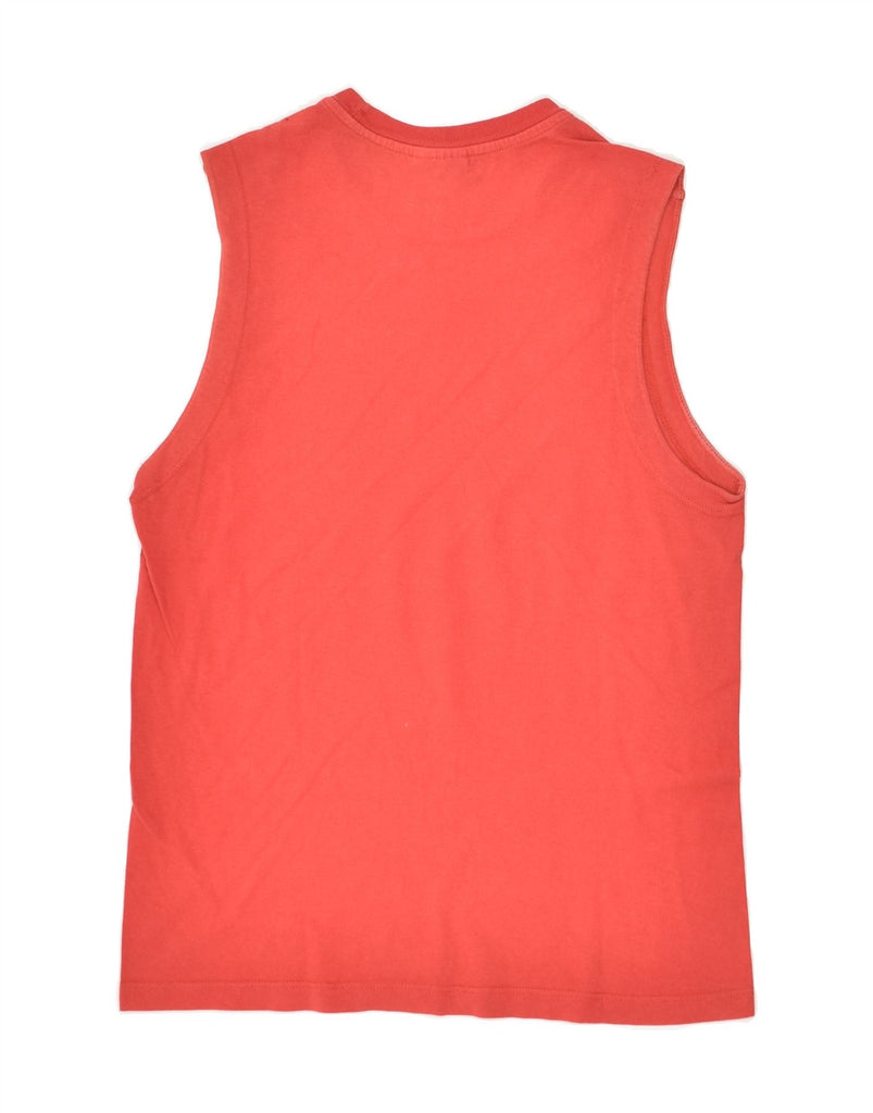 CHAMPION Mens Vest Top Medium Red | Vintage Champion | Thrift | Second-Hand Champion | Used Clothing | Messina Hembry 