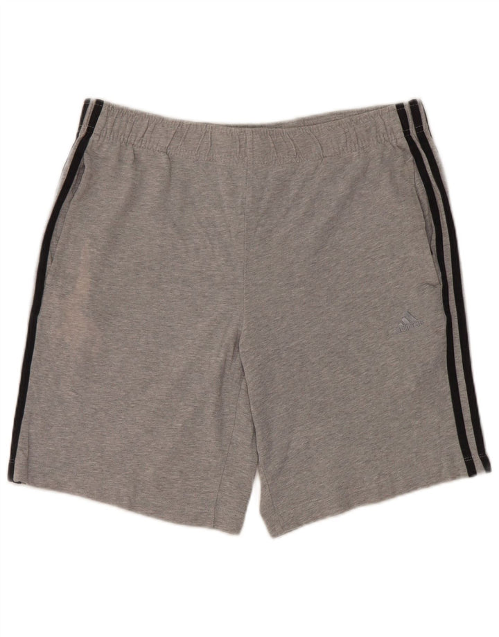 Adidas Mens Clima 365 Sport Shorts Small Grey Cotton