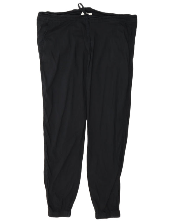 Cos Womens Joggers Casual Trousers Medium W30 L28 Navy Blue Cotton