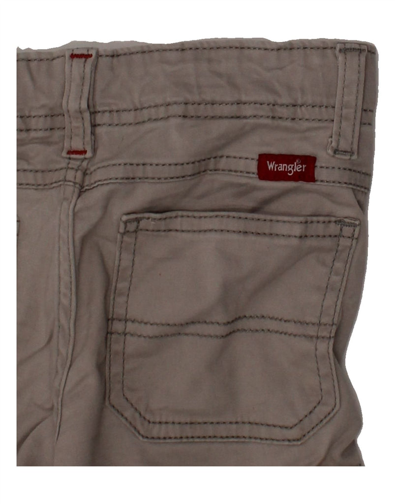 WRANGLER Boys Cargo Shorts 5-6 Years W22  Grey Cotton Vintage Wrangler and Second-Hand Wrangler from Messina Hembry 
