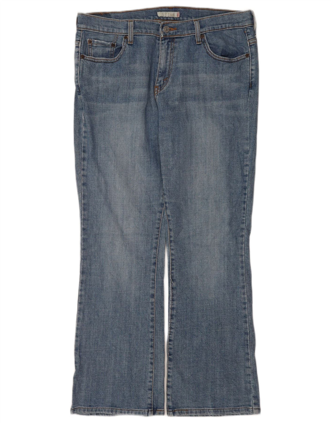 Levi's Womens 515 Bootcut Jeans US 12 Large W32 L30 Blue Cotton
