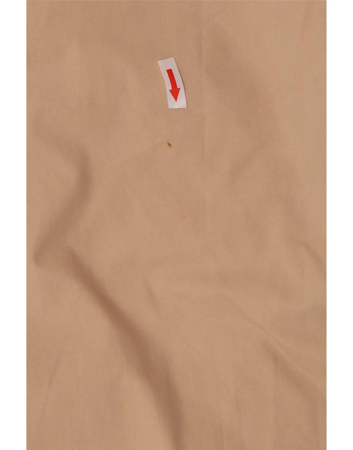 Gas Womens Regular Fit Windbreaker Jacket UK 16 Large Beige Cotton