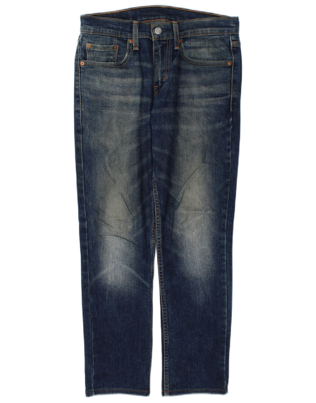Levi's Mens Slim Jeans W28 L28 Blue Cotton