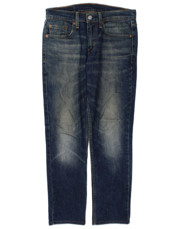 Levi's Mens Slim Jeans W28 L28 Blue Cotton