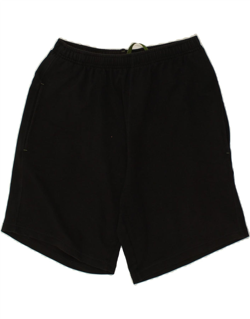 ADIDAS Mens Sport Shorts Small Black Cotton | Vintage Adidas | Thrift | Second-Hand Adidas | Used Clothing | Messina Hembry 