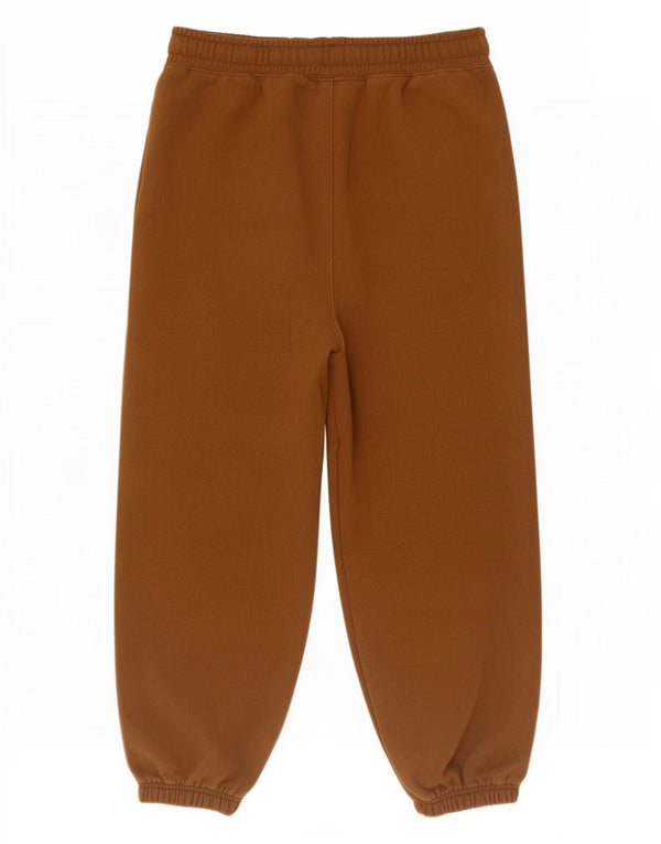 Jordan Mens Loose Fit Tracksuit Trousers Joggers Large Brown Cotton