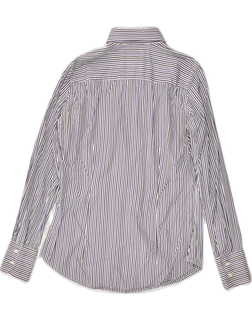 FRED PERRY Mens Shirt Medium Multicoloured Striped Cotton | Vintage Fred Perry | Thrift | Second-Hand Fred Perry | Used Clothing | Messina Hembry 