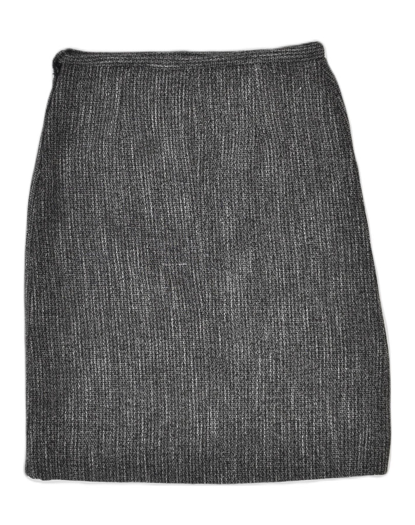 VINTAGE Womens Straight Skirt W30 Medium Grey | Vintage | Thrift | Second-Hand | Used Clothing | Messina Hembry 