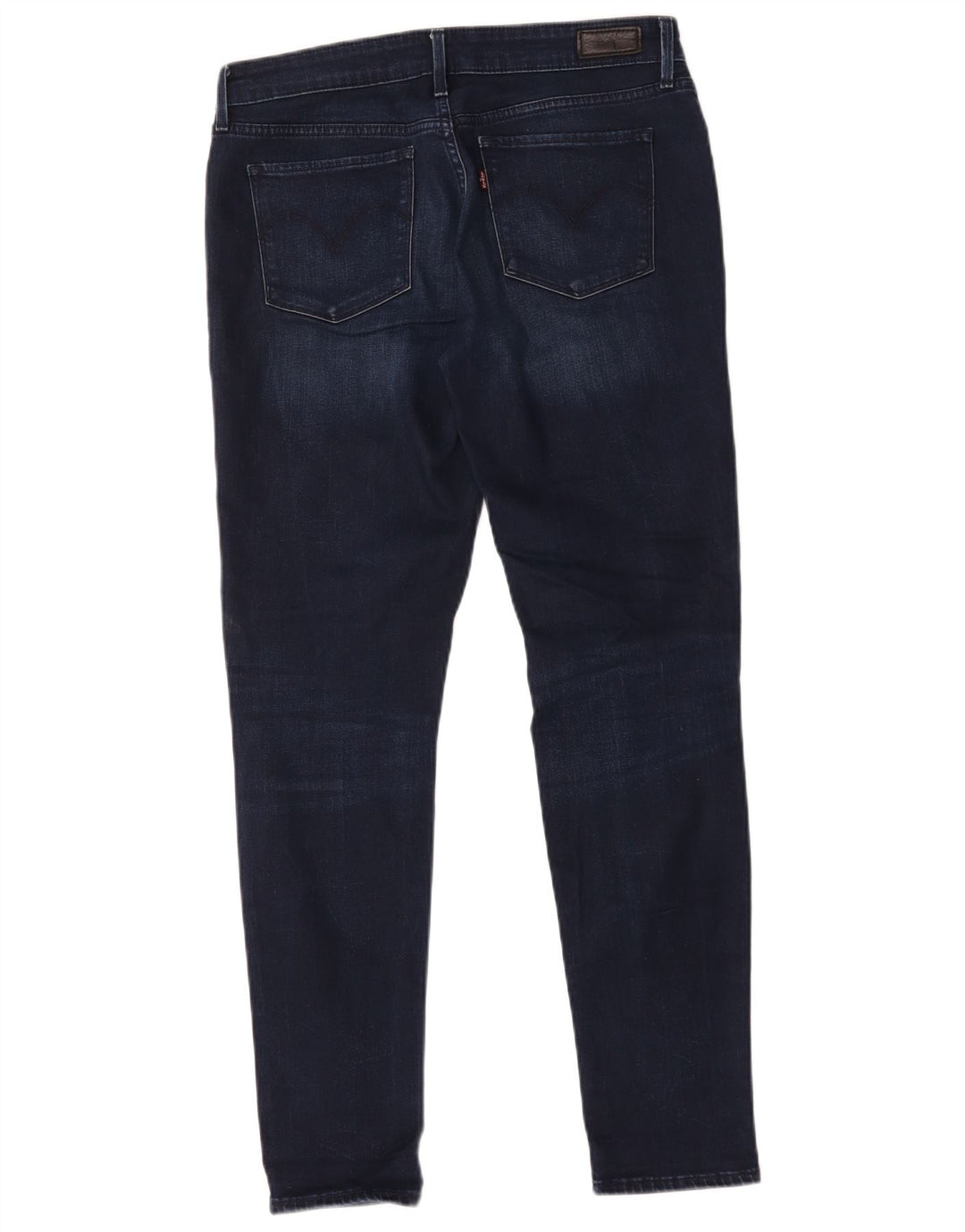 Levi's Womens Skinny Jeans W29 L32 Navy Blue Cotton