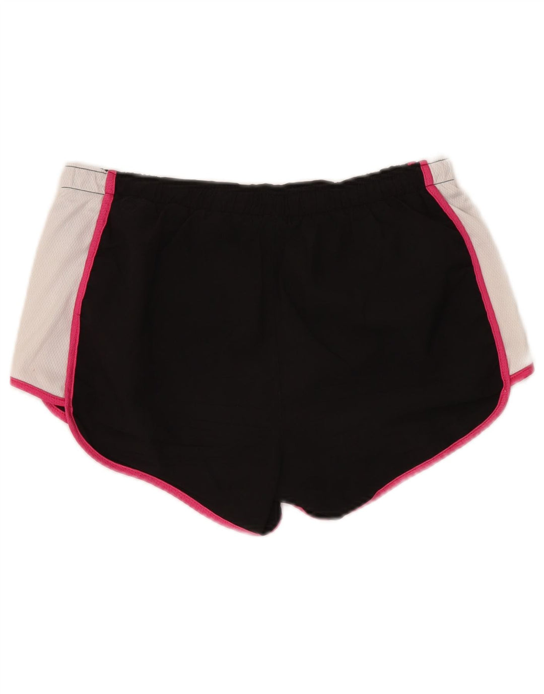 Puma Womens Sport Shorts UK 12 Medium Black Colourblock