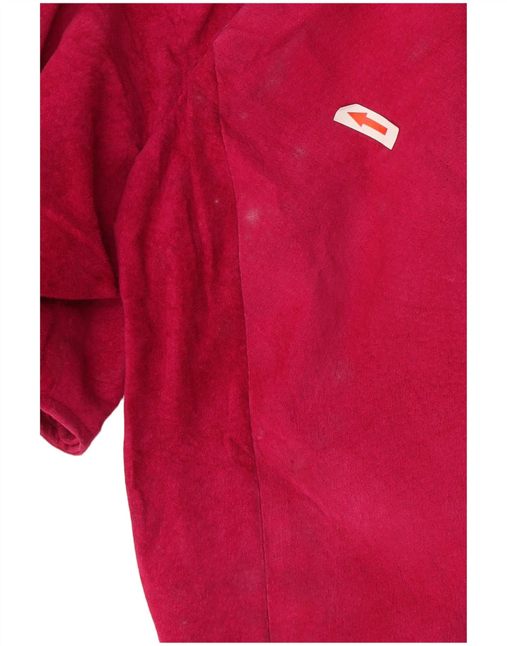 Vintage Womens 3/4 Sleeve Bolero Jacket UK 12 Medium Red