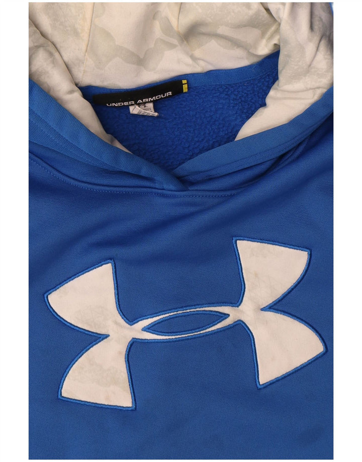 Under Armour Boys Graphic Hoodie Jumper 13-14 Years  Blue
