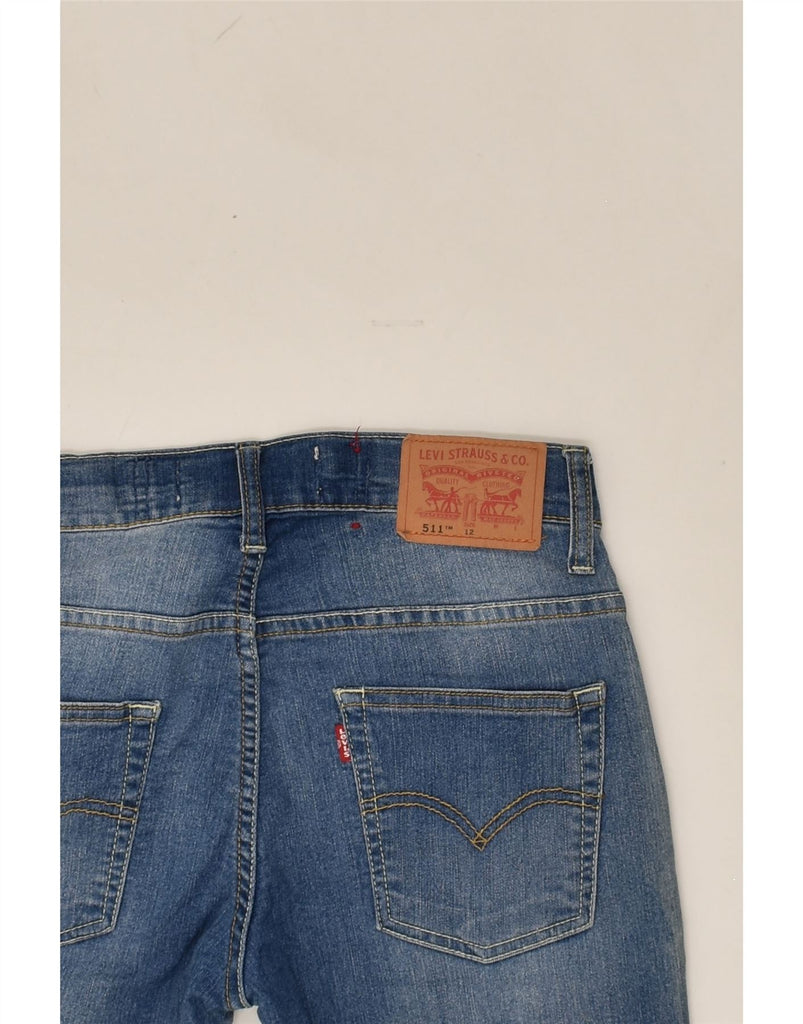 LEVI'S Boys 511 Slim Denim Shorts 11-12 Years W27  Blue Cotton | Vintage Levi's | Thrift | Second-Hand Levi's | Used Clothing | Messina Hembry 