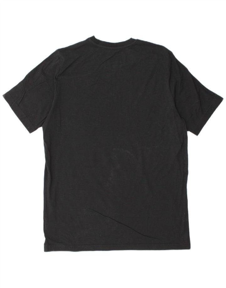 ADIDAS Mens T-Shirt Top Large Black Cotton