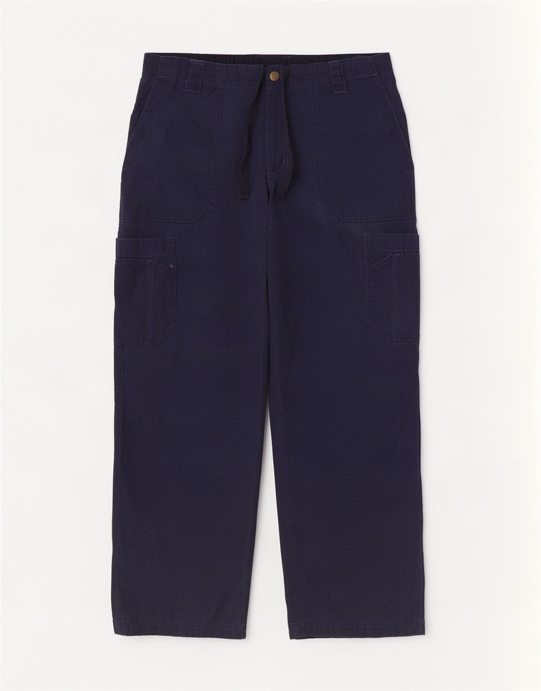 Carhartt Womens Straight Cargo Trousers Medium W30 L30 Navy Blue Cotton