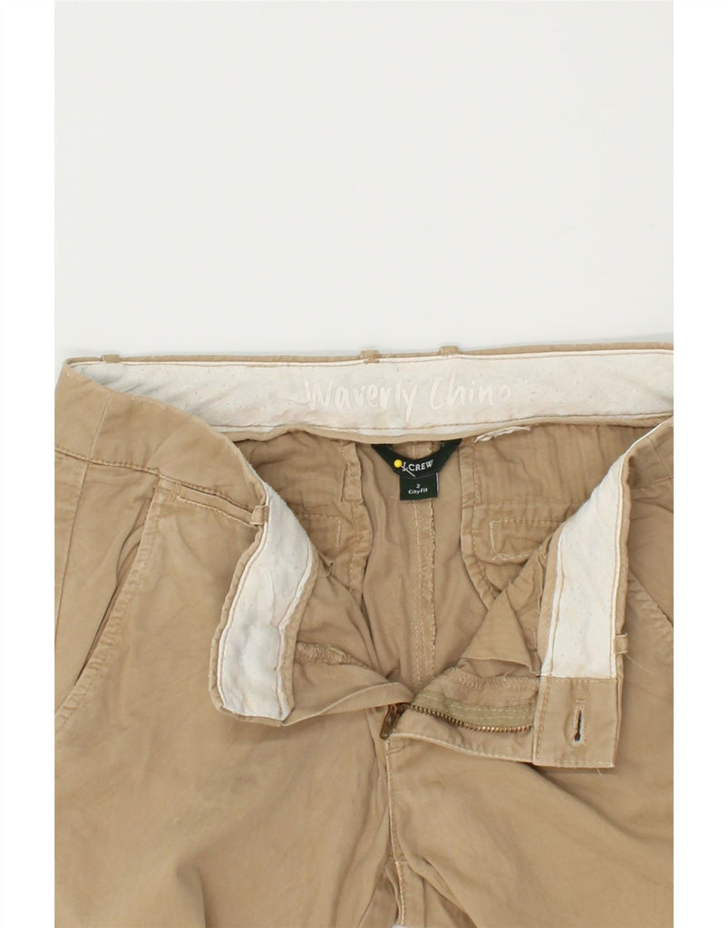 J. CREW Womens City Fit Tapered Chino Trousers US 2 XS W28 L29 Beige | Vintage J. Crew | Thrift | Second-Hand J. Crew | Used Clothing | Messina Hembry 