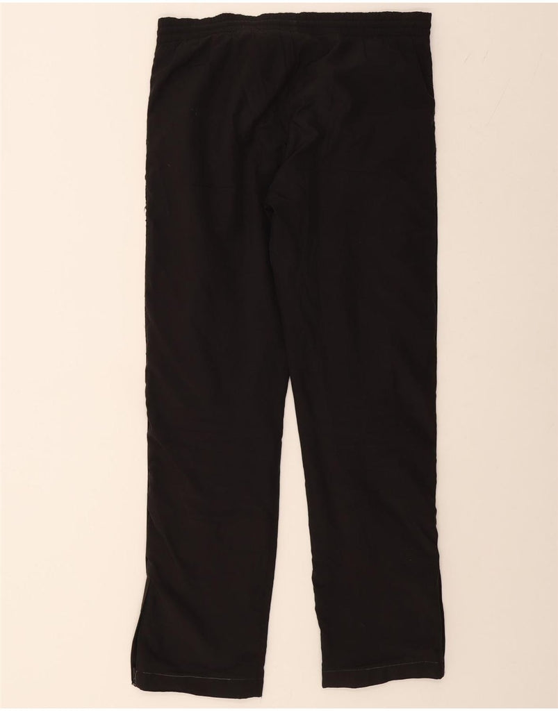 KAPPA Mens Graphic Tracksuit Trousers Large Black Polyester Vintage Kappa and Second-Hand Kappa from Messina Hembry 