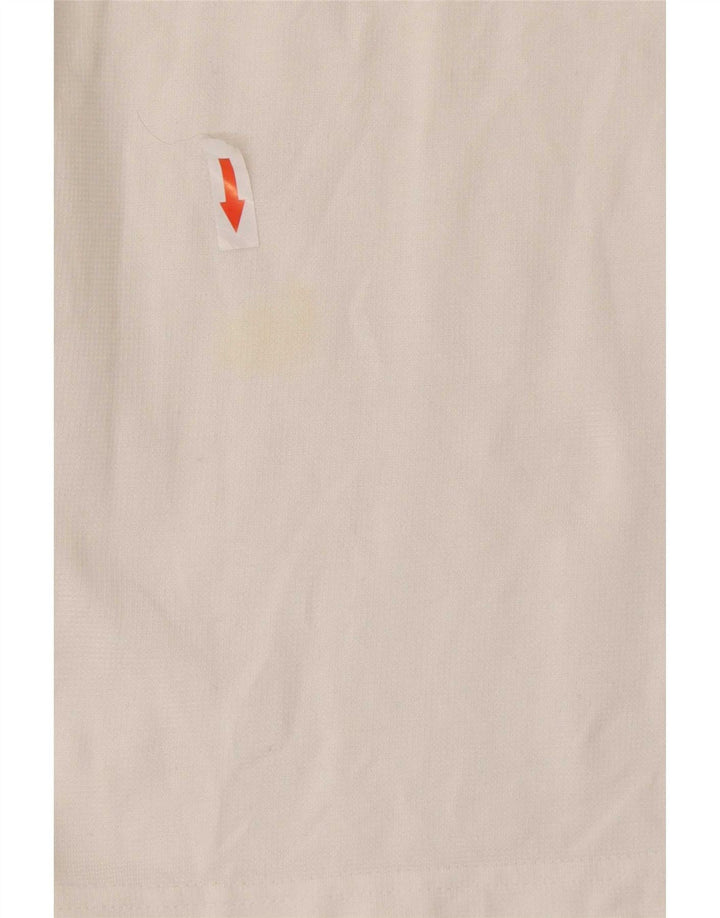 Lacoste Mens Polo Shirt Size 5 Large White Cotton