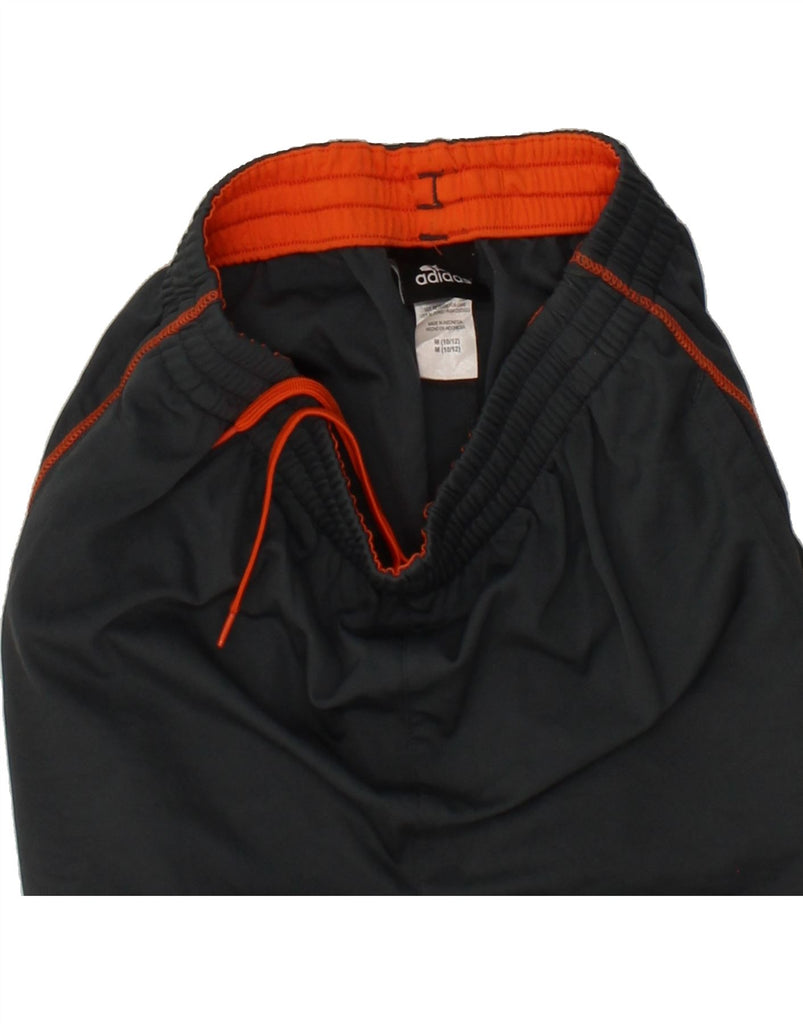 ADIDAS Boys Bermuda Sport Shorts 10-11 Years Medium Grey Colourblock Vintage Adidas and Second-Hand Adidas from Messina Hembry 