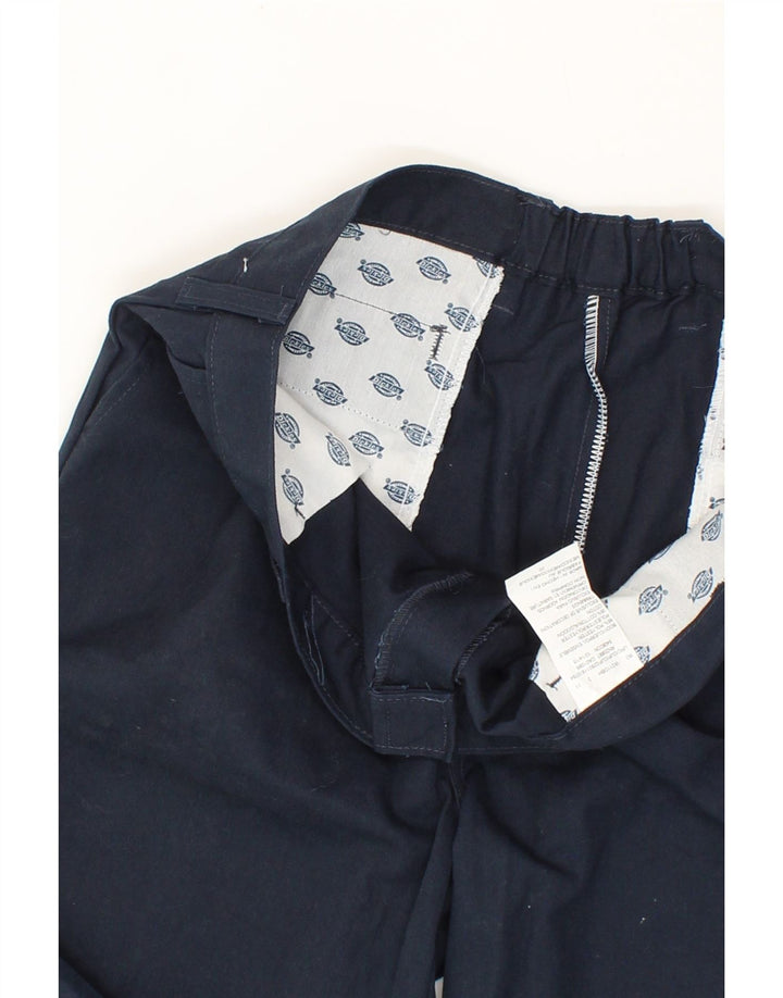 DICKIES Womens Chino Shorts US 11 Large W34 Navy Blue Polyester Vintage Dickies and Second-Hand Dickies from Messina Hembry 