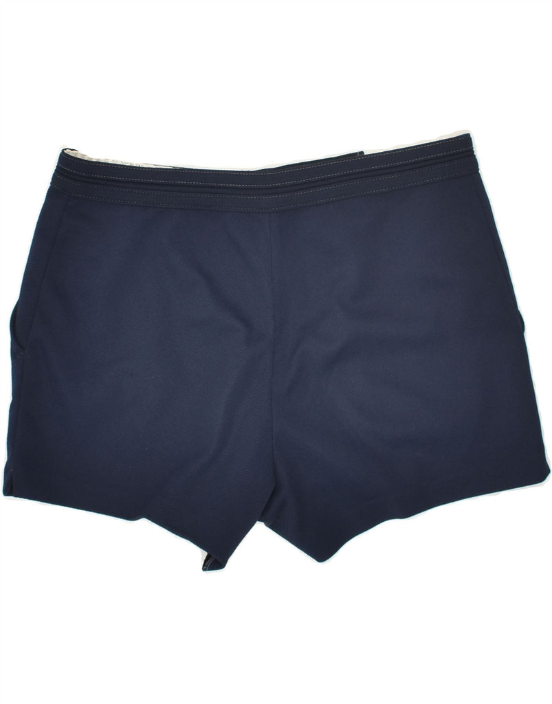SERGIO TACCHINI Womens Sport Shorts IT 48 Medium Navy Blue | Vintage Sergio Tacchini | Thrift | Second-Hand Sergio Tacchini | Used Clothing | Messina Hembry 