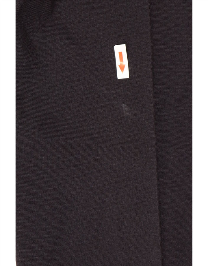 Marks & Spencer Mens Straight Suit Trousers W36 L31 Navy Blue Polyester