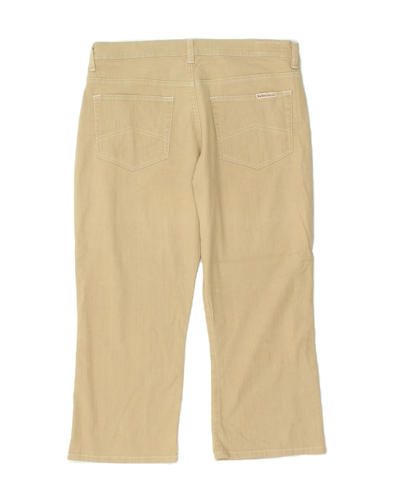 MARLBORO CLASSICS Womens Regular Fit Casual Trousers W31 L22 Beige Cotton | Vintage Marlboro Classics | Thrift | Second-Hand Marlboro Classics | Used Clothing | Messina Hembry 