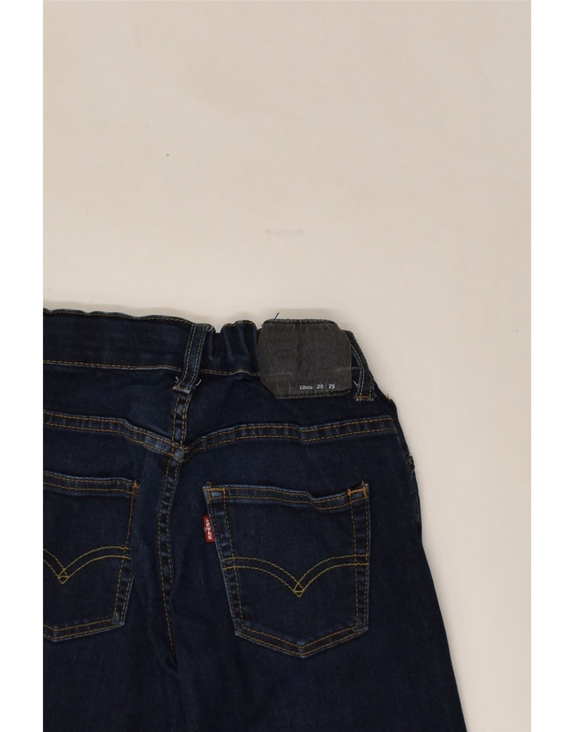 LEVI'S Boys 511 Slim Jeans 9-10 Years W25 L25 Navy Blue Cotton | Vintage Levi's | Thrift | Second-Hand Levi's | Used Clothing | Messina Hembry 