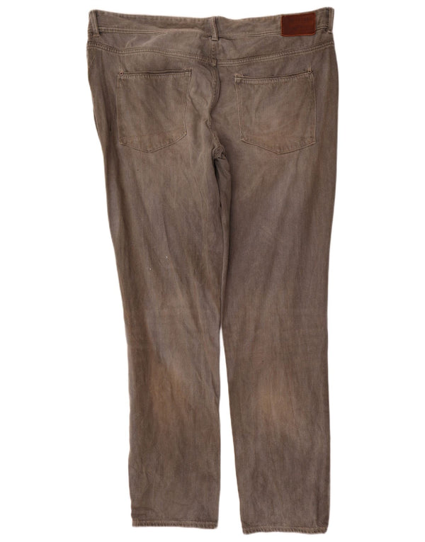 Timberland Mens Slim Jeans W42 L34 Grey Cotton