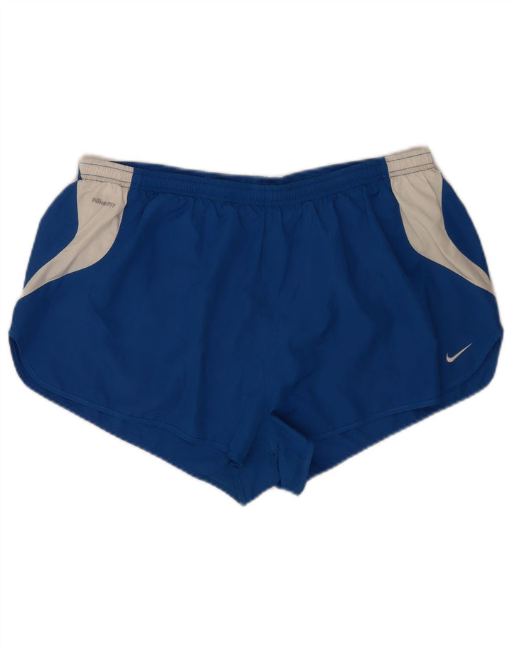 Nike Mens Swimming Shorts XL Blue Colourblock Polyester