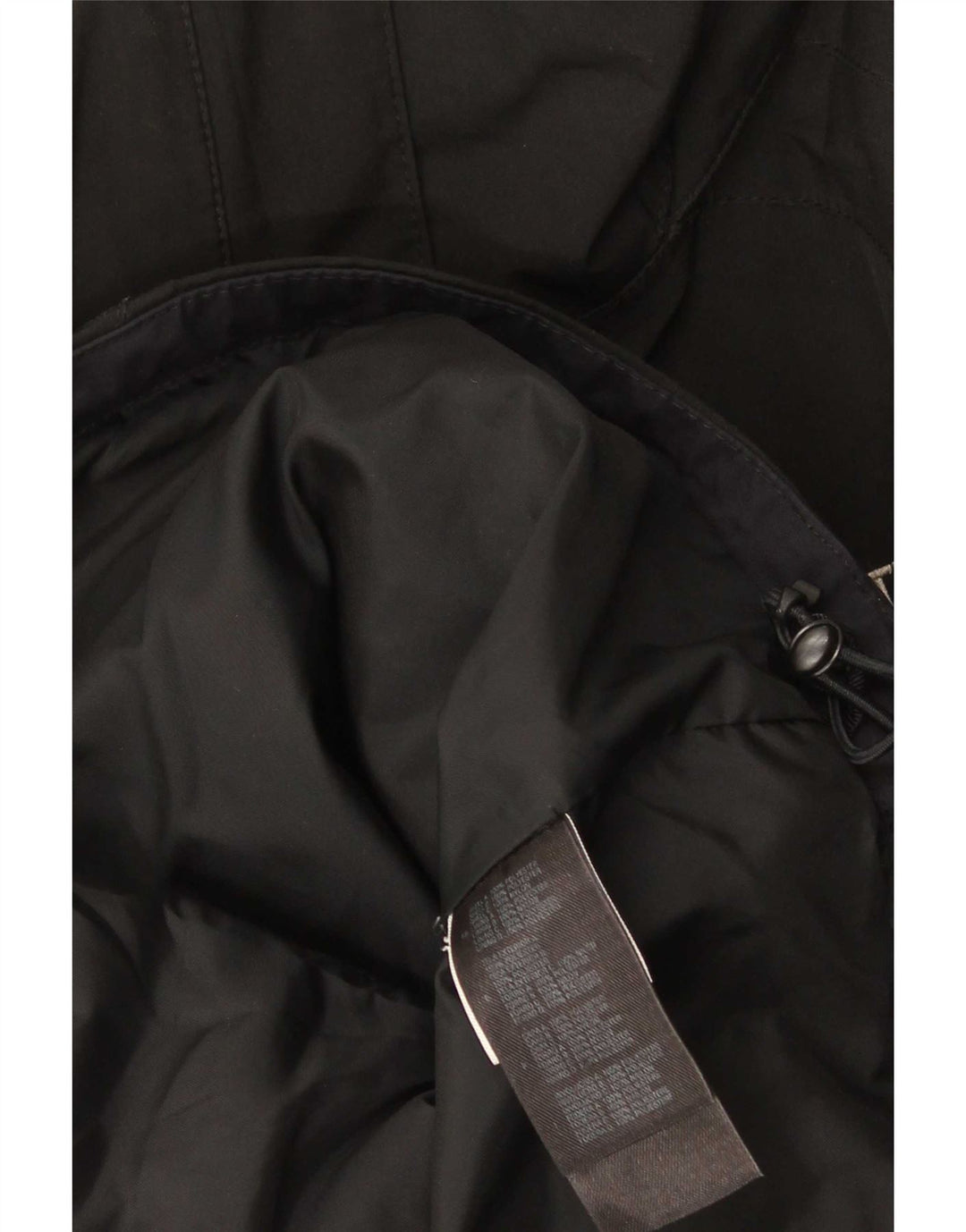 The North Face Womens Hooded Oversized Windbreaker Jacket UK 10 Small Black