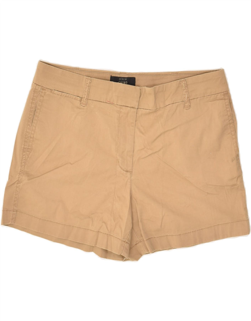 J. CREW Womens Chino Shorts US 10 Large W32  Brown Cotton | Vintage J. Crew | Thrift | Second-Hand J. Crew | Used Clothing | Messina Hembry 